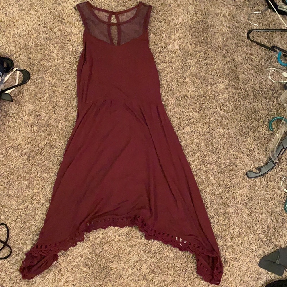 Abercrombie Burgundy dress